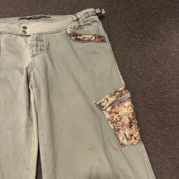 Y2K Da Nang Sequins Cargo Pants - Picture 6 of 7